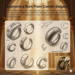 Anillo Tasbih con Contador Zikr, 5 en 1, con Pantalla OLED, para Oración, Anillo Musulmán Inteligente, Precio de Fábrica, Logotipo Personalizado - Product Image 6