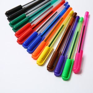 Bolígrafo Personalizado con Logotipo OEM, Bolígrafo de Oficina de Plástico de 1.0 mm con Tinta Multicolor e Impresión Digital para Marca Corporativa - Product Image 3