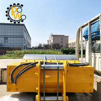 Compacteur à tambour en acier de 700 mm de diamètre pour excavatrice de 17-20 tonnes, fréquence de vibration 2000 tr/min, pour POWO