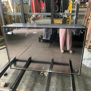 Vidrio Aislante de Baja Emisividad con Tinte Negro, Unidad de Doble Acristalamiento de Alta Eficiencia Energética para Aplicación en Ventanas de Fachadas de Edificios - Product Image 4