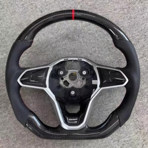 <span class=keywords><strong>Volante</strong></span> de Fibra de Carbono para Automóvil Volkswagen Golf 4 5 6 7 8 <span class=keywords><strong>GTI</strong></span> R MK5 MK6 <span class=keywords><strong>MK7</strong></span> MK8 - Product Image 3