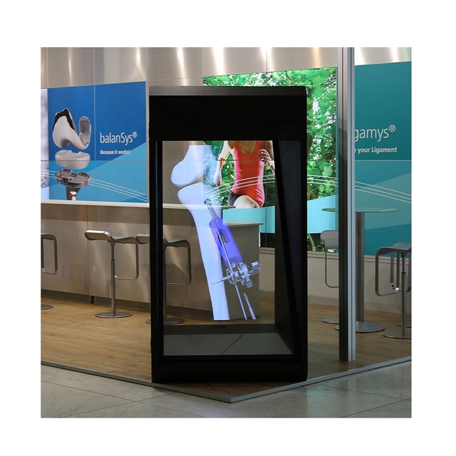 Plug and Play Holographic Display 3D Hologram Showcase Full HD Human Size