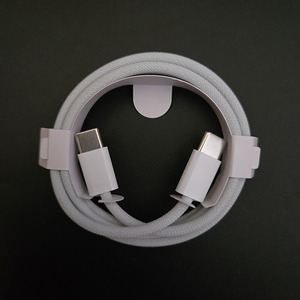 Bán buôn tại chỗ màu xám ổn định bện vỏ siêu nhanh sạc PD 60W USB C để USB C Cáp - Product Image 1