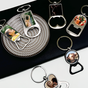 Llaveros de metal personalizables al por mayor <span class=keywords><strong>con</strong></span> abrebotellas de <span class=keywords><strong>foto</strong></span> digital regalos de promoción personalizados creativos <span class=keywords><strong>con</strong></span> logotipo <span class=keywords><strong>personalizado</strong></span> - Product Image 3
