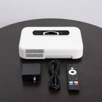YDH-UTS02GTV 2026 Projecteur DLP à ultra courte focale, très populaire, RGB 3 couleurs, 3D, mise au point automatique, GTV 4K, portable, pour salon et cinéma extérieur