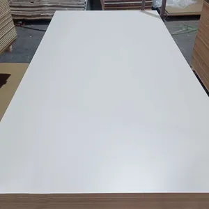 China Factory Dropshipping Melamine Laminated Mdf High Glossy Melamine Mdf Board