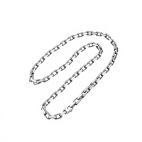 Collier pendentif unisexe en chaîne de bambou, audacieux, tendance, minimaliste