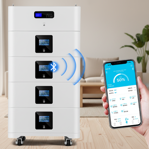 Système de batterie de stockage d'énergie domestique au lithium-ion 48V 10-20Kw, empilable et modulaire, avec communication CAN, IP66, pour usage résidentiel solaire - Product Image 4