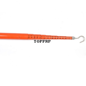 Tige télescopique isolée en PRV pour la mesure de la hauteur des lignes haute tension - Product Image 3