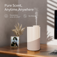 Diffuseur d'huiles essentielles sans eau, diffuseur d'arômes électrique rechargeable à brume fraîche pour voiture