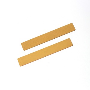 Mạnh mẽ cứng bảng nhựa biểu tượng tùy chỉnh in Jumbo vàng móng tay tập tin 80/100/150/180/240 Grit có thể giặt đóng gói riêng Nail tập tin - Product Image 2