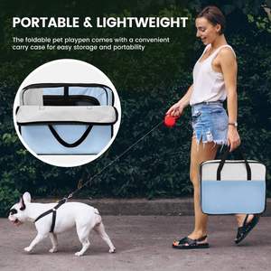 Corral Portátil Plegable de Alta Capacidad para Mascotas, Valla para Perros y Gatos para el Hogar y el Jardín - Product Image 6