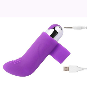 เครื่องนวดสั่นขนาดเล็กพิเศษ 10 สปีด กันน้ำ ชาร์จผ่าน USB ผลิตจากซิลิโคนเกรดอาหาร ของเล่นผู้ใหญ่ขนาดเล็ก - Product Image 6