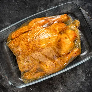 Roaster Crock Pot Bag Liner, Pemanas Oven Panggang Memasak Kalkun Telur Rebus Kantong Plastik