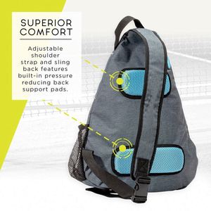 Échantillon gratuit, vente chaude, grande capacité, accessoires de pickleball, raquette de pickleball, housse de raquette de padel, sac de transport, sac de pickleball - Product Image 4