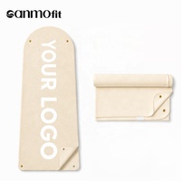 Ensemble de serviettes en microfibre pour tapis de yoga, antidérapant, absorbant la transpiration, séchage rapide, logo personnalisé, vente en gros, OEM