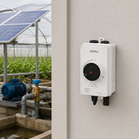 Interrupteur de déconnexion PV DC mural, boîtier étanche IP66, isolateur rotatif pour système d'énergie solaire résidentiel