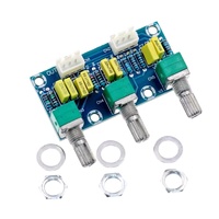 XH-M802 carte de tonalité passive amplificateur préampli Module d'alimentation faible réglage du son élevé électronique bricolage carte de circuit imprimé électronique