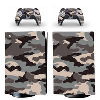 Nouvelle peau de protection en vinyle camouflage pour 5 manettes sans fil de console, accessoires de jeu - Ensemble combiné