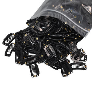 Nouveau produit populaire coréen, hypoallergénique, très léger, pince à cheveux en métal à 9 dents, fabriquée en acier - Product Image 2