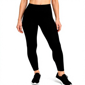 Women's Custom Logo Winter High-Waisted Seamless Yoga <b>Leggings</b> Pockets Breathable Spandex/Nylon <b>Fleece</b> Fabric Keep Warm - Product Image 6