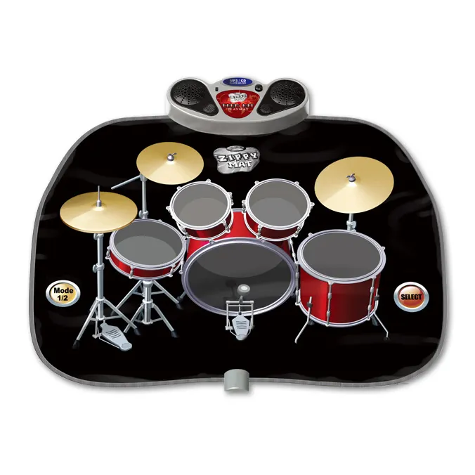 Amazon drop shipping strumenti pieghevoli jazz drum set tappetino da gioco musicale per bambini