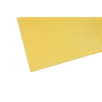 Hojas de cera de abeja orgánica para colmena de apicultura, hoja de base de cera de abeja para abejas