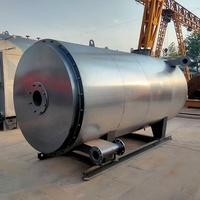 Chaudière industrielle à mazout et gaz double combustible de 1 MW (1000 kW) pour bitume