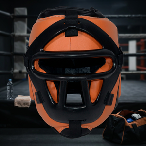 Casque de boxe personnalisé en gros avec logo pour jeunes, protège-tête de boxe et de karaté avec logo - Product Image 1