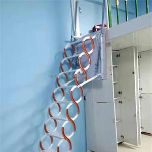 Ventes directes d'usine Échelle télécommandée électrique robuste Échelle de <span class=keywords><strong>grenier</strong></span> de levage électrique automatique à bas <span class=keywords><strong>prix</strong></span> - Product Image 3