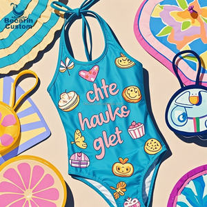 Модный купальник с цветочным принтом - Product Image 1