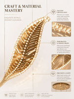 Lustre en cristal de luxe en forme de feuille, luminaire suspendu en or titane, lampe LED pour escalier, hôtel, villa, salle de banquet