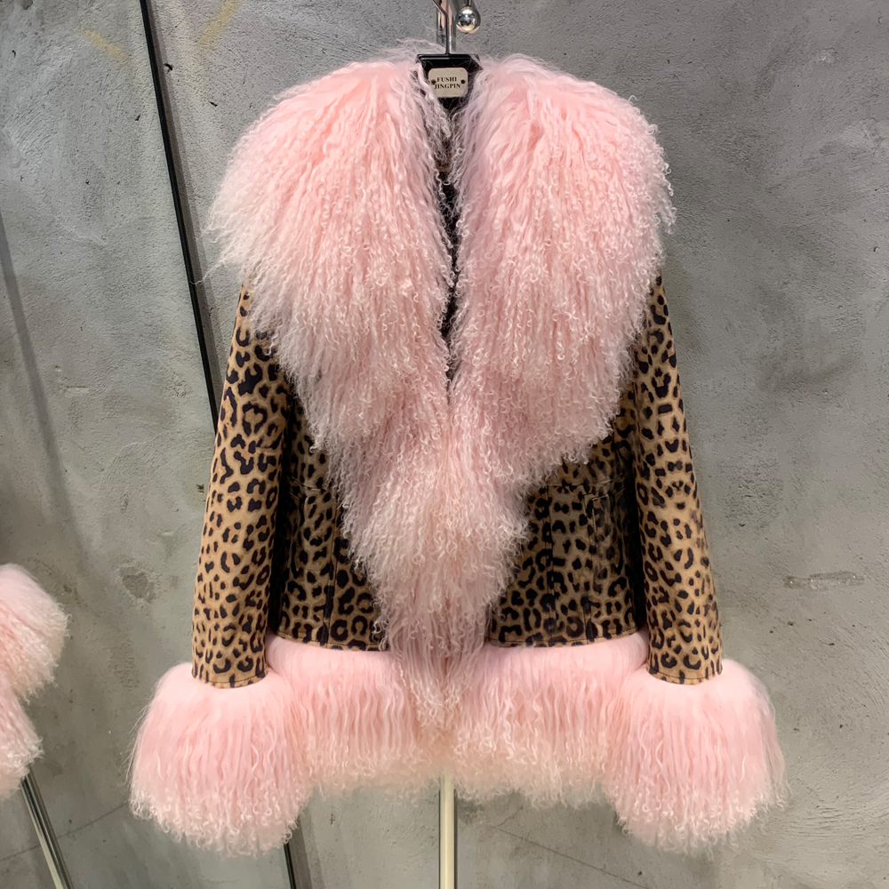 Leopard +pink fur