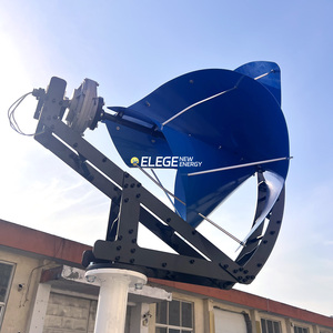 Elege - Aerogeneradores Espirales de Energía Renovable Gratuita, Sistema de Generación de Energía de 24 V y 48 V, Costo de un Aerogenerador de 1 KW para Uso Doméstico - Product Image 1