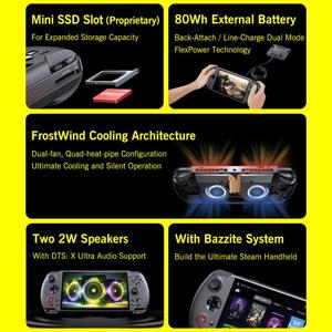Nouvelle console de jeu portable GPD WIN 5, design dernier cri, 32 Go + 1 To, écran 7 pouces, système d'exploitation Windows 11, processeur AMD Ryzen AI Max 385, console de poche Wi-Fi - Product Image 4
