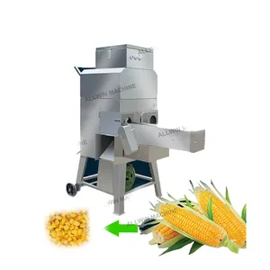 Máquina de procesamiento de alimentos Máquina desgranadora de maíz dulce/Trilladora de maíz fresco de Venta caliente