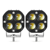 Système d'éclairage automatique pour voiture, LED 60W, phare auxiliaire laser pour moto, phare de travail