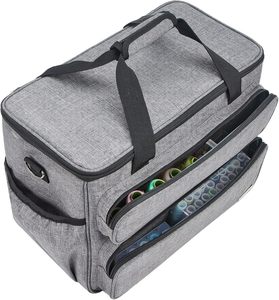 Muestra gratuita: Bolsa multiusos con varios compartimentos para guardar la mayoría de las máquinas de coser comunes. - Product Image 2
