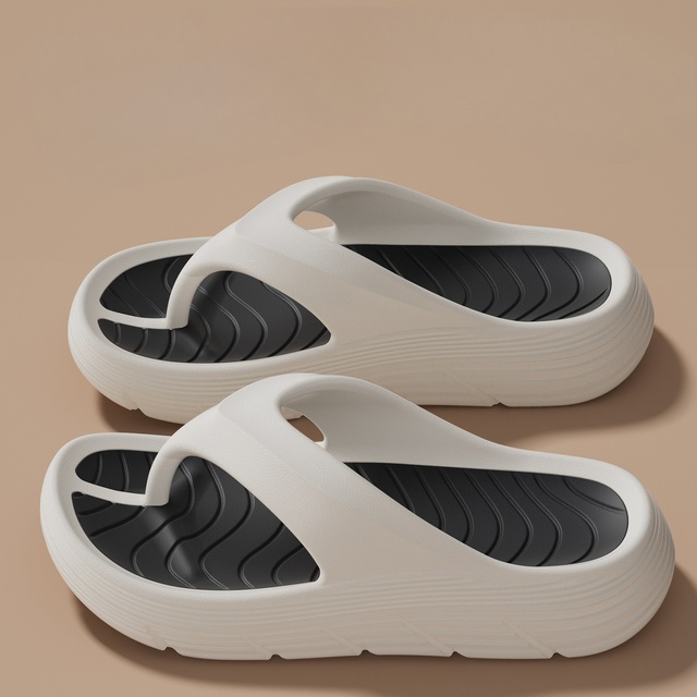 Wholesale Summer Thick Bottom Men's EVA Flip Flops Slippers Comfortable Soft Bottom Classic Fashion Design Sandals