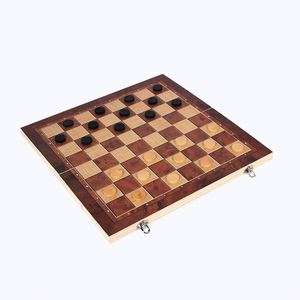 BSCI nhà máy bằng gỗ bàn cờ trò chơi trong nhà gấp từ Du Lịch Gấp Trò chơi gỗ câu đố cho trẻ em - Product Image 3