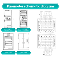 Siemens 100% Nuevo y Original 6ES7223-1PH32-0XB0 SIMATIC S7-1200 Serie PLC Controlador Programable Módulo de Entrada y Salida Digital