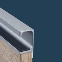 Скрытая алюминиевая ручка для шкафа