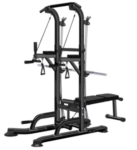 <span class=keywords><strong>Appareil</strong></span> <span class=keywords><strong>de</strong></span> fitness multifonctionnel pour la maison : Barres parallèles, banc <span class=keywords><strong>de</strong></span> musculation, entraîneur complet, équipement <span class=keywords><strong>de</strong></span> stretching au sol et dispositif <span class=keywords><strong>de</strong></span> traction - Product Image 1