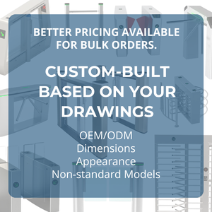 Tourniquets imperméables de pleine taille pour le domaine privé clôturant le système, les jardins privés, les villas et les domaines - Product Image 6