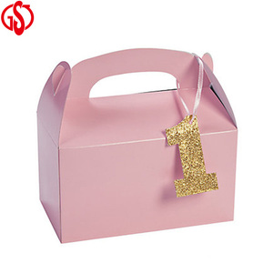 Caja de Regalo de Papel con Diseño de Pies de Bebé, Recuerdo <span class=keywords><strong>para</strong></span> Fiesta de Cumpleaños, Caja <span class=keywords><strong>para</strong></span> Pastel de <span class=keywords><strong>Bautizo</strong></span>, Primera Comunión, Artículos <span class=keywords><strong>para</strong></span> Baby Shower - Product Image 2
