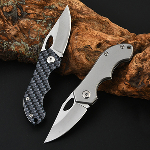 Navaja de Bolsillo EDC Mini de Acero Inoxidable de Alta Calidad, para Campismo al Aire Libre, Personalizable, Compatible con OEM - Product Image 4