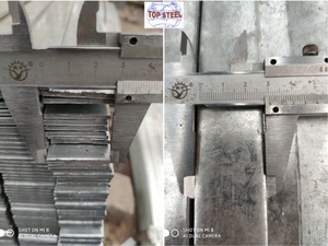 Barres plates en acier galvanisé de type 20 #   45 #   Barres plates en acier S235 SS400 ASTM A36 40mm 60mm et en acier 1010 et 4140 - Product Image 1