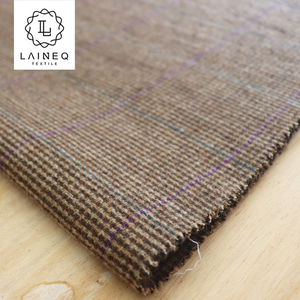 2023 Élégance intemporelle: <span class=keywords><strong>la</strong></span> beauté des textiles en <span class=keywords><strong>laine</strong></span> fine tissu en <span class=keywords><strong>laine</strong></span> à carreaux 70% <span class=keywords><strong>laine</strong></span> double face pour manteau - Product Image 5