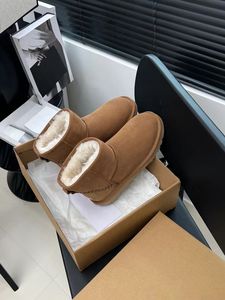 Nouvelles Bottes Rétro Tricotées Personnalisées de Haute Qualité pour Hommes 2026, Chaussures en Coton, Bottes de Neige Chaudes en Laine, Hiver - Product Image 6