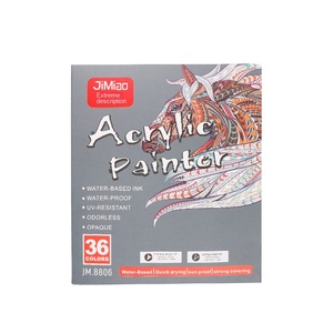Pennarello in acrilico a doppio colore <span class=keywords><strong>punta</strong></span> a pennello flessibile a <span class=keywords><strong>doppia</strong></span> estremità sicura e facile da usare per bambini e principianti - Product Image 5